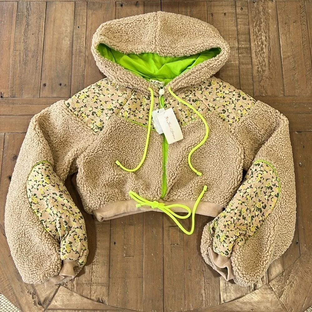 For Love And Lemons nwt fleece